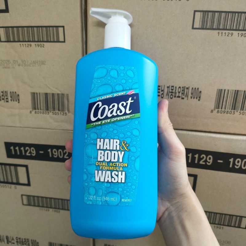 Sữa tắm Coast 532ml - 946ml của Mỹ