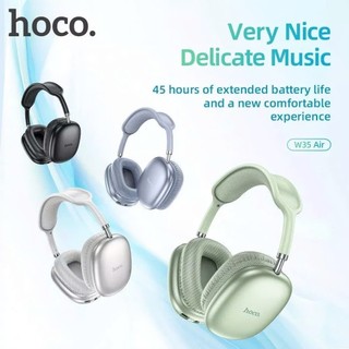 Tai Nghe Chụp Tai Hoco W35 Bluetooth V5.3 Có Mic Kiểu Dáng Sang Trọng Chống Ồn Chống Thấm Nước