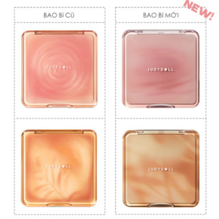 Bảng Highlight Và Tạo Khối Judydoll 4 Màu Highlight & Contour Palette (9g)