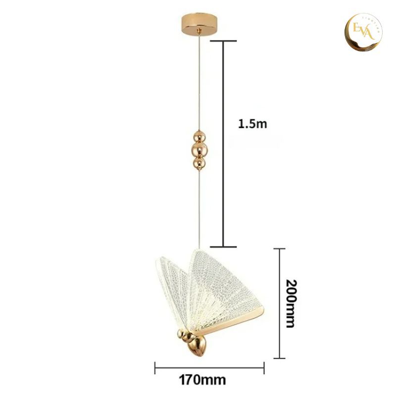 Đèn thả hiện đại EVA MC-03 trang trí decor phòng khách, phòng ngủ, phòng ăn, quán cafe bảo hành 12 tháng