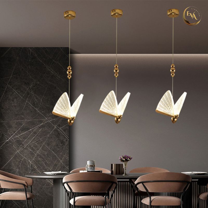 Đèn thả hiện đại EVA MC-03 trang trí decor phòng khách, phòng ngủ, phòng ăn, quán cafe bảo hành 12 tháng