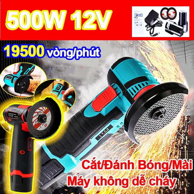 Máy cắt cầm tay Máy Mài Góc 12V, máy mài khuôn mini,Thân máy mài pin,Máy cắt gỗ,máy mài góc cầm tay Đa Năng