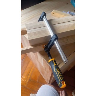 ĐỒ NGHỀ INGCO Kẹp gỗ chữ F 50X150MM HFC020501 /  50X200MM HFC020502 / 50X250MM HFC020503