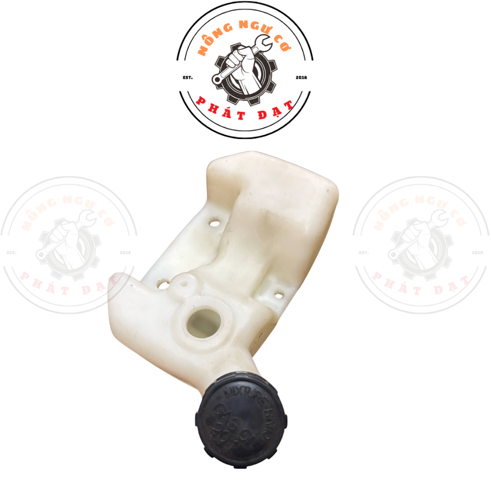 Bình xăng lớn máy cắt cỏ MARUYAMA 20, 23 dẹp, 3 chân ốc, nhựa dày nguyên sinh bền, vừa khớp