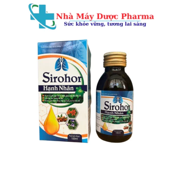 Siro Ho Hạnh Nhân Thảo Dược Giảm Ho, Bổ Phế, Khản Tiếng Kéo Dài - Chai 100ml
