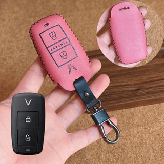 Bao Da Chìa Khóa VinFast VF3 Đa Sắc Màu - Da Bền Đẹp-Bọc Da Chìa Khóa Xe VinFast VF3 (VF3)