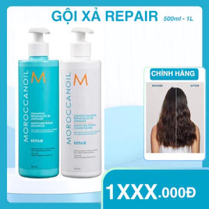 Dầu Gội Xả Moroccanoil Repair ( Phục Hồi - Dưỡng Ẩm ) 500ml