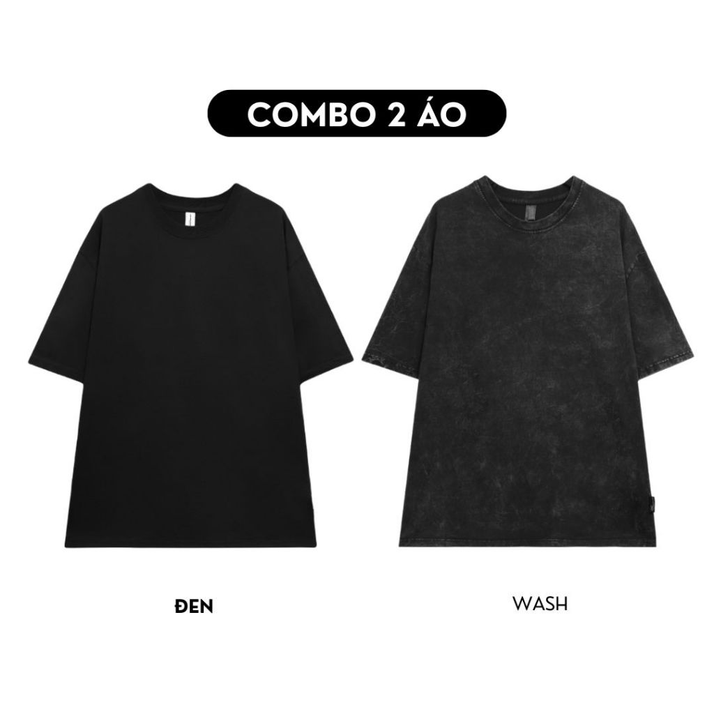Combo (Đen+Wash)