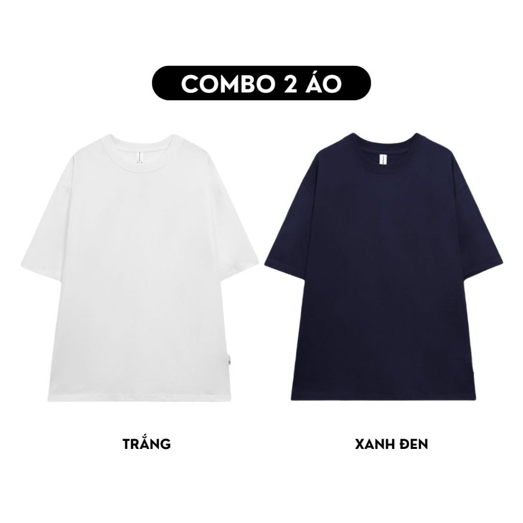 Combo(Trắng+Xanhđen)