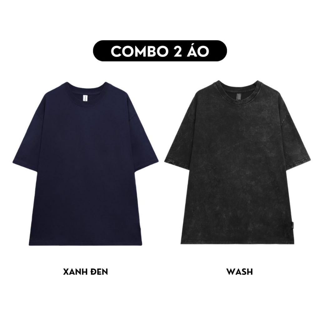 Combo (Xanhđen+Wash)