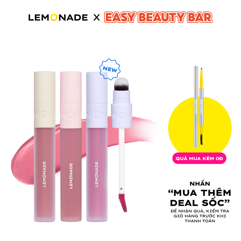 Ảnh Son kem mịn lì thuần chay Lemonade Perfect Couple Lip 3.5g 1