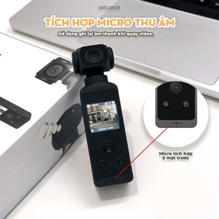[Tặng thẻ nhớ] Máy Quay Chụp Cầm Tay Digital Pocket Mini Camera - quay vlog 4K video, chụp ảnh 18MP, có Wi-Fi by MèoBer