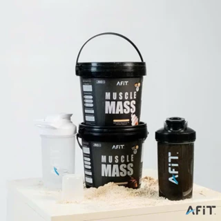 Combo 2 Xô Bột Muscle Mass 2Kg + Quà Tặng Bình Nước