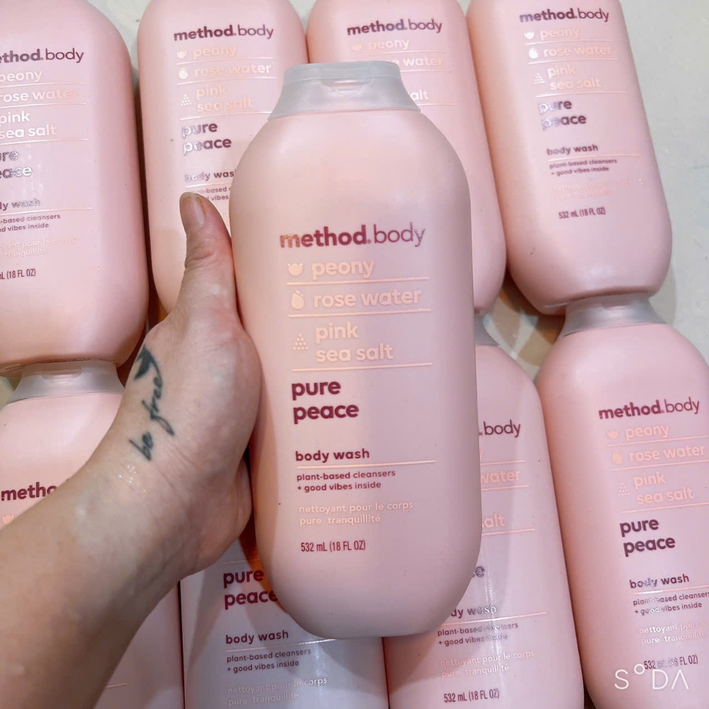 1 CHAI SỮA TẮM METHOD BODY WASH PURE PEACE 532ML | Shopee Việt Nam
