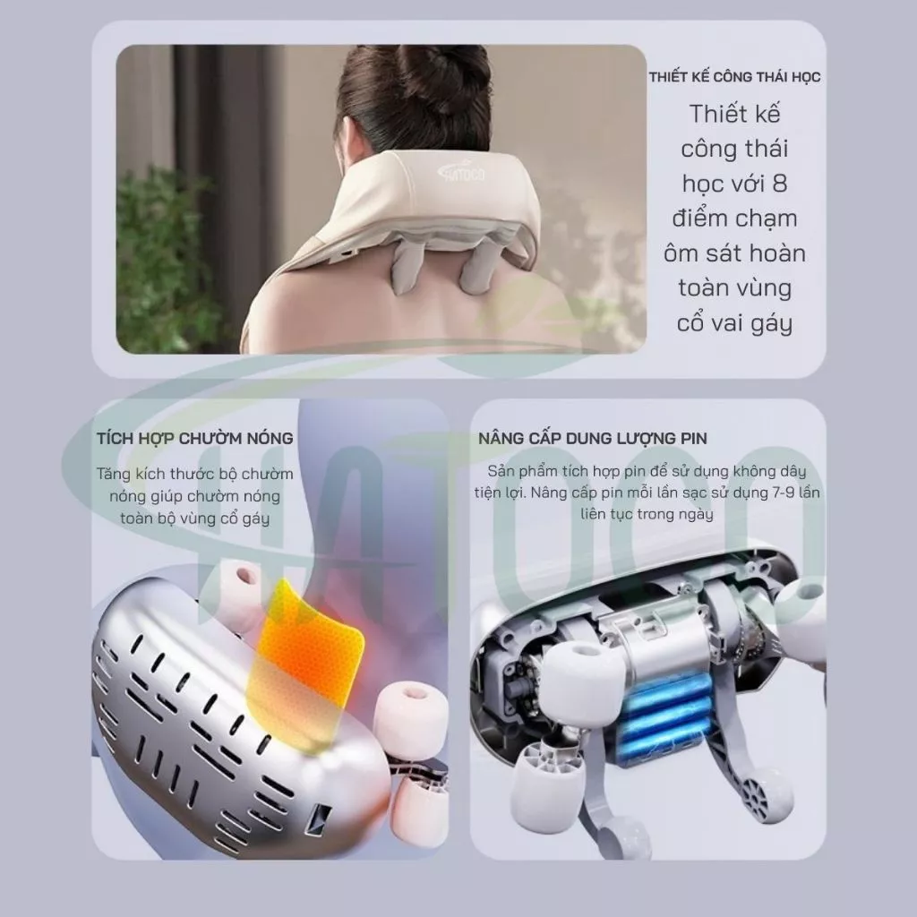 Thiết kế đai đeo tiện lợi