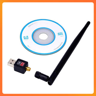 USB WiFi 300Mbps Anten Dài Chuẩn 802.11b/g/n – Bộ Thu Sóng WiFi 2.4GHz Cho Máy Tính PC Laptop