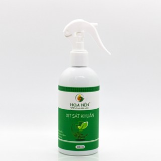 Tinh dầu Xịt Khử Kh.uẩn 200ml - Tinh dầu Hoa Nén - Vegan - theo công thức WHO dịu nhẹ da tay