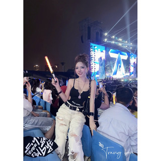 Áo bodysuit hai dây khoét eo siu tôn dáng