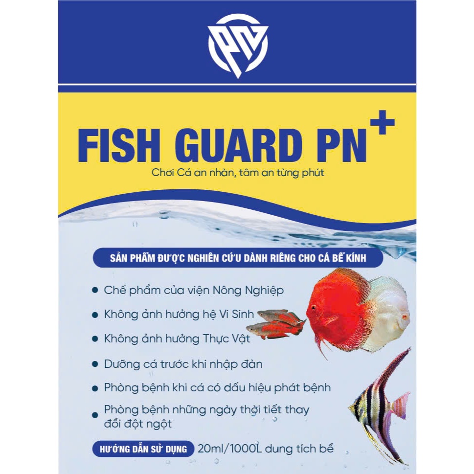 NEW PRODUCT***] FISH GUARD PN+ DƯỠNG CÁ - PHÒNG BỆNH CHO CÁ CẢNH ...