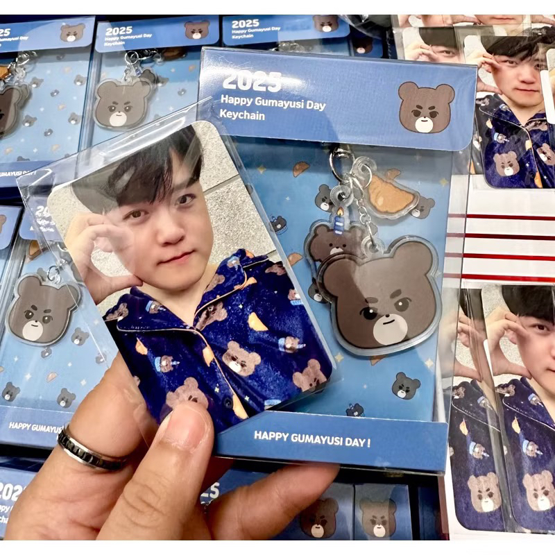 T1 FAKER/ GUMAYUSI/DORAN/KERIA/ONER BIRTHDAY KEYRING KÈM CARD
