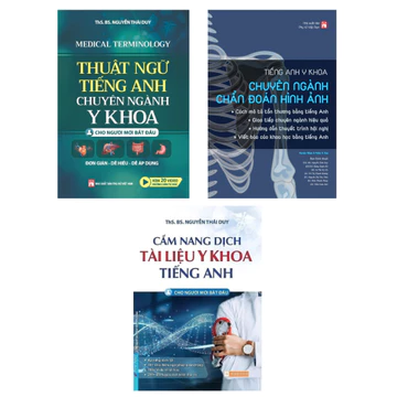 Sách - Combo Tiếng Anh Y Khoa - ThS. BS. Nguyễn Thái Duy