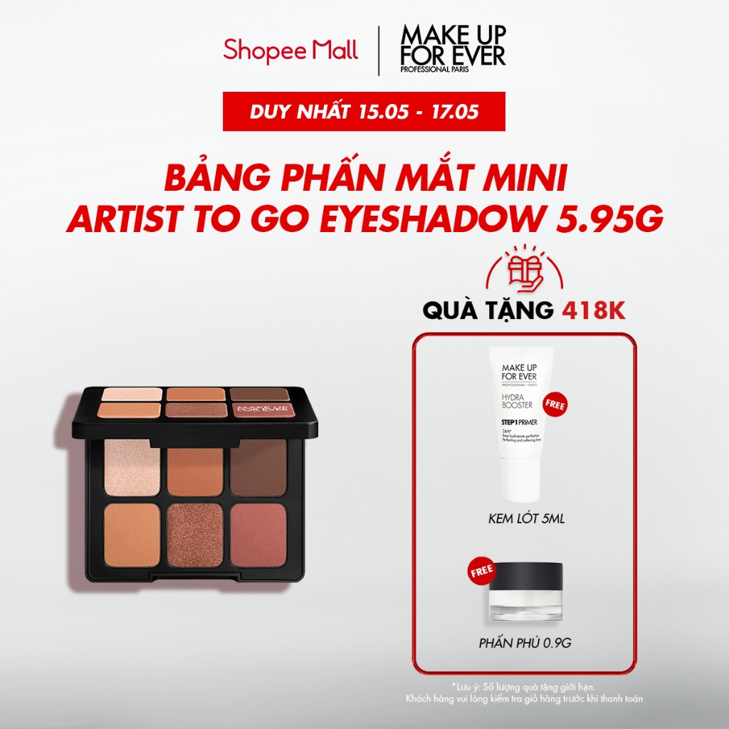 Ảnh MỚI - Bảng Phấn Mắt Mini ARTIST TO GO EYESHADOW PALETTE 5.95G 1