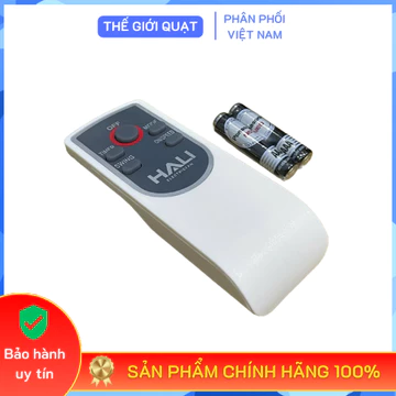 [HỎA TỐC] Remote điều khiển từ xa quạt Hali dùng cho quạt Hali đời mới (có sẵn pin)