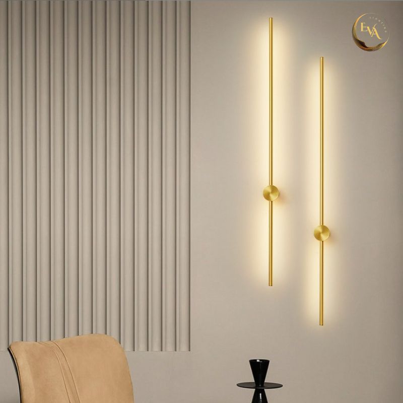 Đèn tường EVA  LT048 3 chế độ ánh sáng dài 1m trang trí phòng khách, phòng ngủ, phòng ăn, cầu thang bảo hành 12 tháng