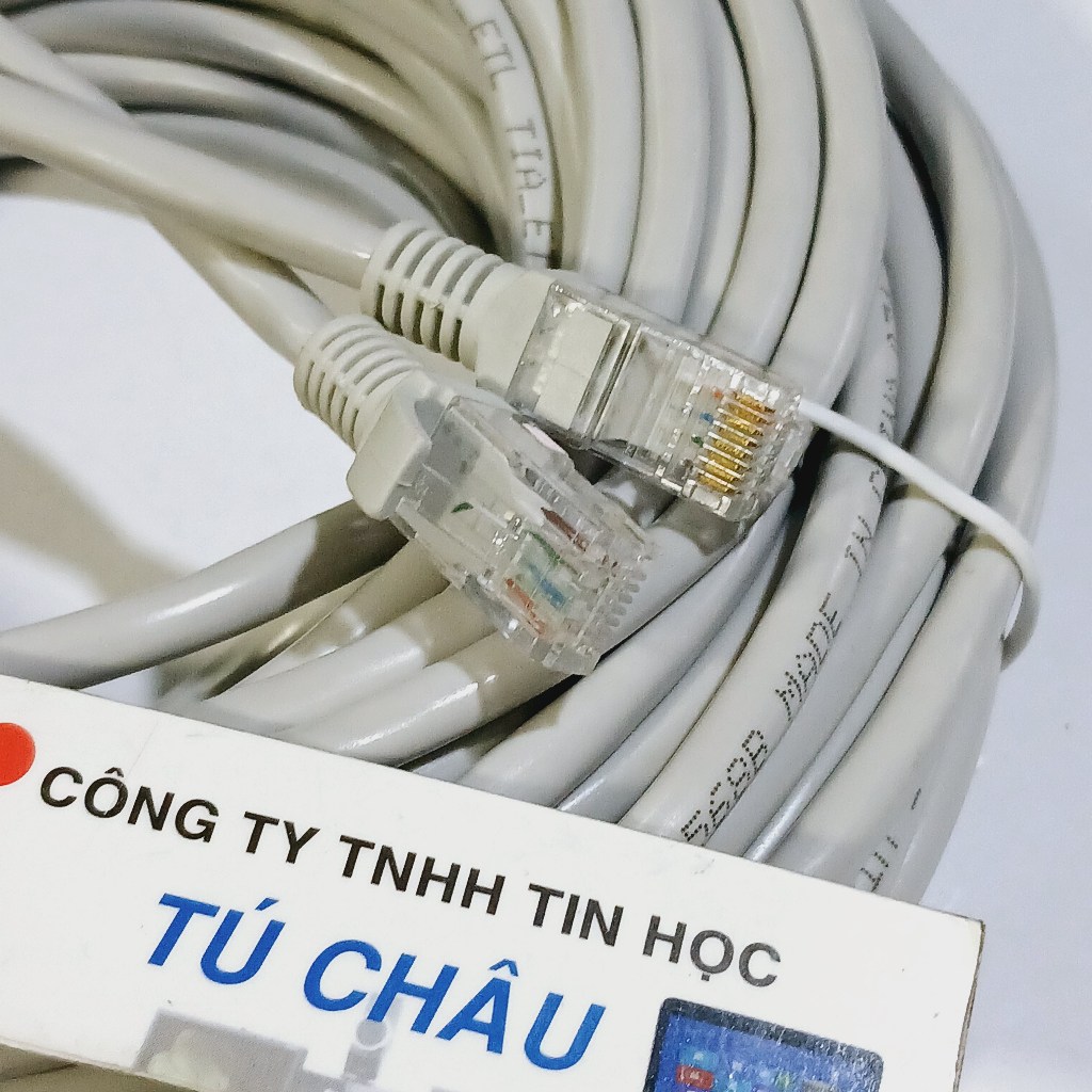 Cáp mạng dài 20m CAT 6 (Cable Lan CAT 6 UTP, Cáp mạng Cat 6 RJ45 ...