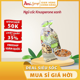 Ngũ Cốc Muesli Nhiều Hoa Quả Hiệu Knusperone - Gói 1kg (Bao Mầu Xanh)