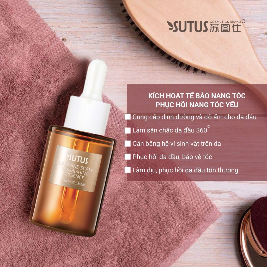 Tinh Chất nuôi dưỡng, kích hoạt nang tóc hỗ trợ mọc tóc, trẻ hóa da đầu - Cafeine scalp Essence