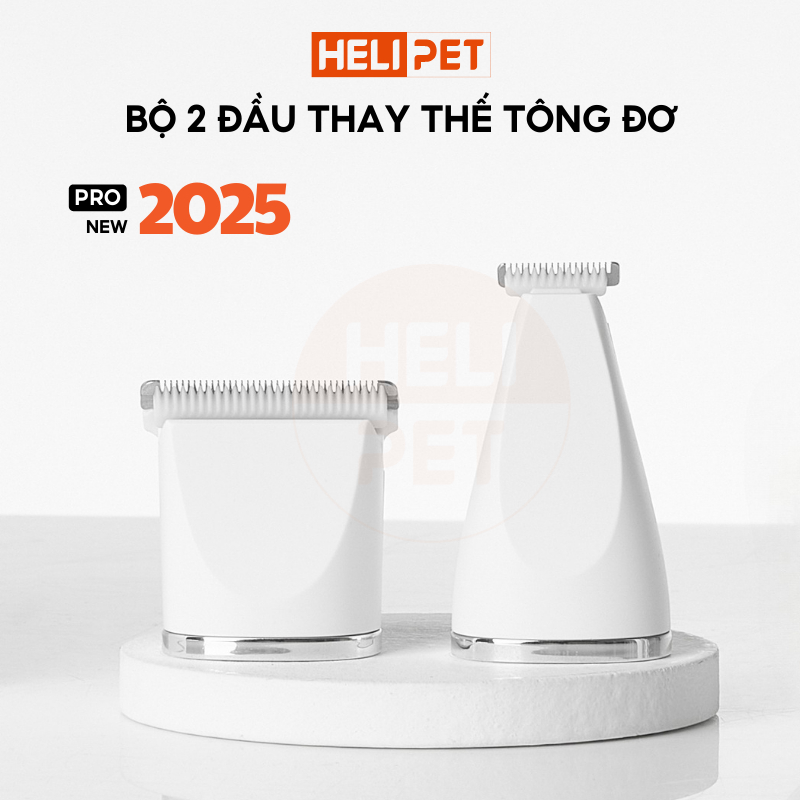 Ảnh [Linh Kiện] Đầu Thay Thế Tông Đơ Cắt Tỉa Lông Thú Cưng PETKIT 2in1 Pro - HeLiPet 1