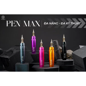 pen MAX nhỏ gọn đa năng, dùng cho mọi kĩ thuật xăm mày môi mí, hairstroke