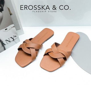 Erosska - Combo 2 đôi dép bệt thời trang phối quai ngang thiết kế đơn giản thanh lịch - DE4727