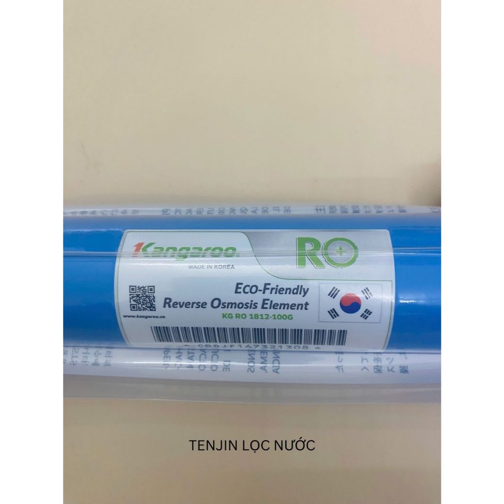 Màng Lọc RO 100GPD Kangaroo Hàn Quốc Lõi Lọc Số 4 Công Suất 20Lít/Giờ Chính Hãng Giúp Nước Trở Nên Tinh Khiết