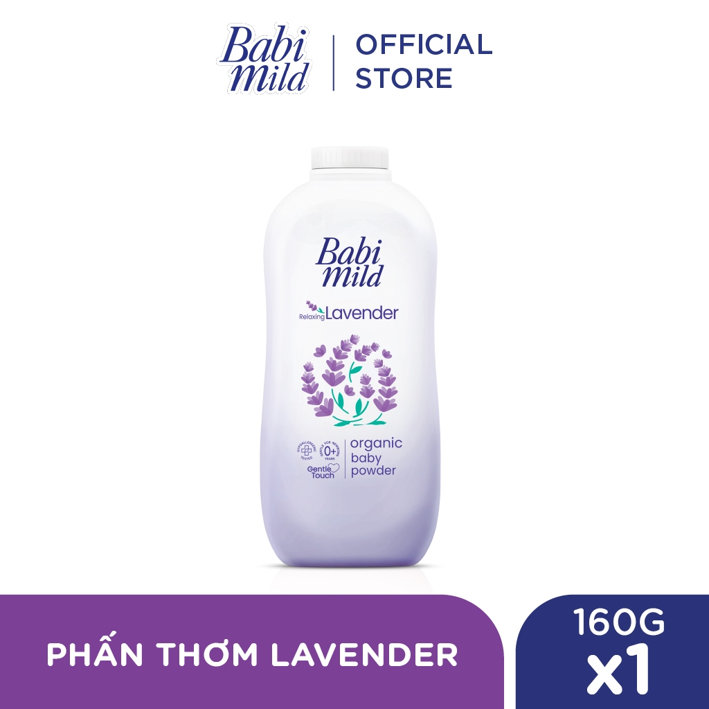 Phấn Rôm Trẻ Em Babi Mild 160g