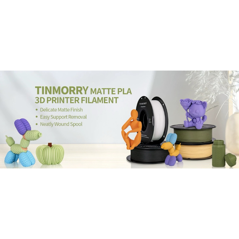 Nhựa in 3D PLA Matte Bóng Mờ Tinmorry, Cailab | BigBuy360 - bigbuy360.vn