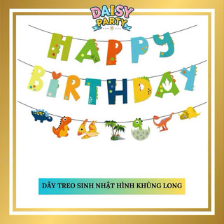 Bộ chữ Happy Birthday trang trí sinh nhật , phụ kiện trang trí sinh nhật , dây treo chữ Happy Birthday