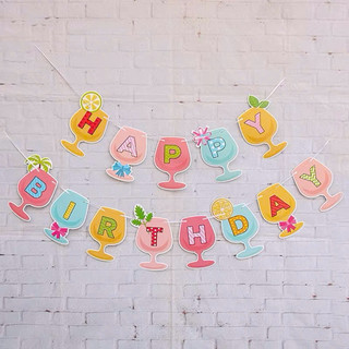 Bộ chữ Happy Birthday trang trí sinh nhật , phụ kiện trang trí sinh nhật , dây treo chữ Happy Birthday