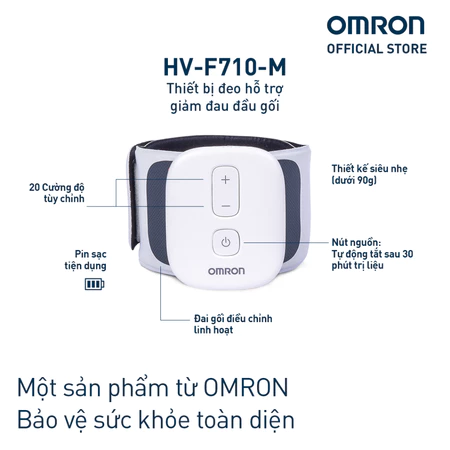 Máy Xung Điện Trị Liệu Đầu Gối OMRON HV-F710-M