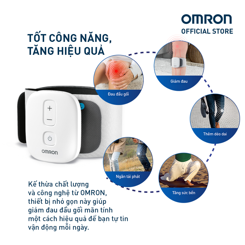 Máy Xung Điện Trị Liệu Đầu Gối OMRON HV-F710-M
