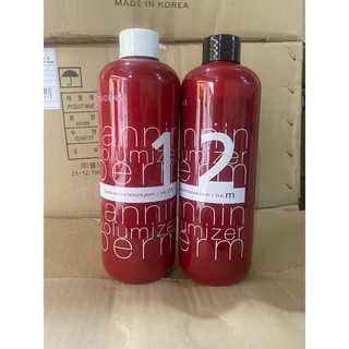 Thuốc Uốn LẠNH  Thảo Dược Đa Năng( Uốn Nóng & Uốn Lạnh) Tannin Volume Texture Hàn Quốc 2 X 500ML
