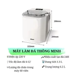 (SIÊU TỐC) Máy làm đá viên Hicon siêu tốc 6 phút cho gia đình, Tủ Lạnh mini làm đá, máy làm đá tức thì — ảnh 7