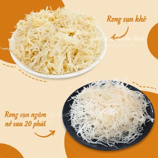 Rong sụn trắng 100g, rong sụn biển khô, dùng nấu chè sâm bổ lượng, nước giải khát, làm gỏi, nộm
