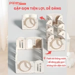 Bộ Quây Cũi Nhựa Pakey Premium Moon House Cho Bé, Tích Hợp Bảng Lego Kèm Bảng Vẽ Giúp Bé Phát Triển Toàn Diện — ảnh 4