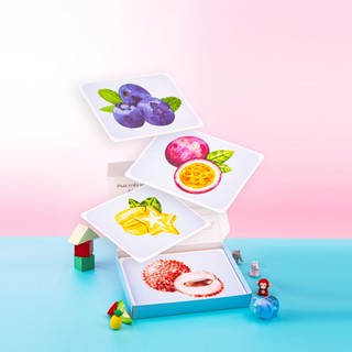 Flashcard tập 3 ( chủ đề động vật 4 chân , các loài chim, trái cây) 40 thẻ + bìa hộp