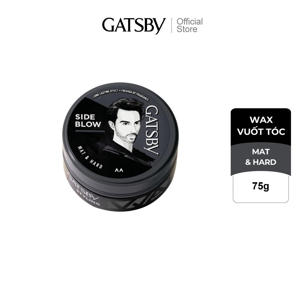 Ảnh Wax vuốt tóc GATSBY Styling Wax Mat & Hard 75g 2