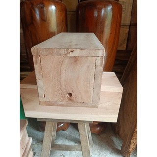 Thùng Nuôi Ong Dú Gỗ Dầu U+ Tấm Kính Kích Thước 40 x 17 x17 , Dày 1,8cm