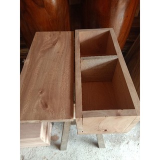 Thùng Nuôi Ong Dú Gỗ Dầu U+ Tấm Kính Kích Thước 40 x 17 x17 , Dày 1,8cm