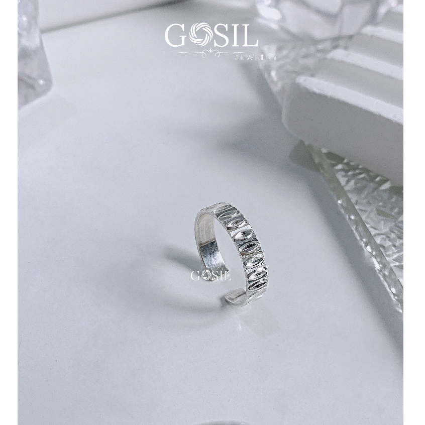 925 Silver Ring by GOSIL Trang sức bạc
